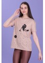 UZAY BASKILI BASIC TSHİRT